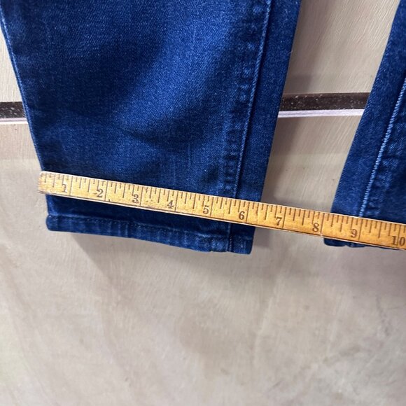 Mott & Bow Boyfriend Jeans W30 L28 | Dark Wash Mid Rise Stretch Denim - Picture 9 of 10